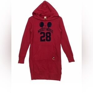 Uniqlo X Disney Mickey Mouse Hoodie Sweatshirt Dress